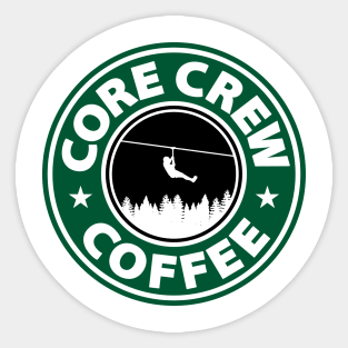 Core Crew Coffee Sticker